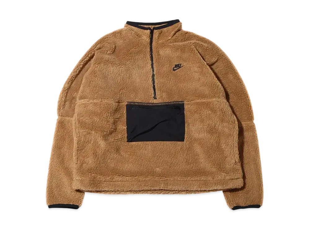 Nike AS M NK Club+ Winter Halfzip Anorak "Brown"