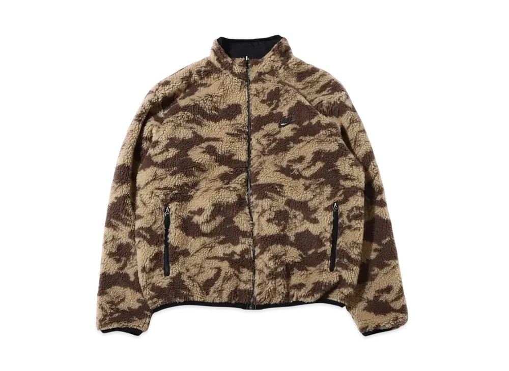 Nike AS M NK Club+ Winter Top REV "Brown Camo"