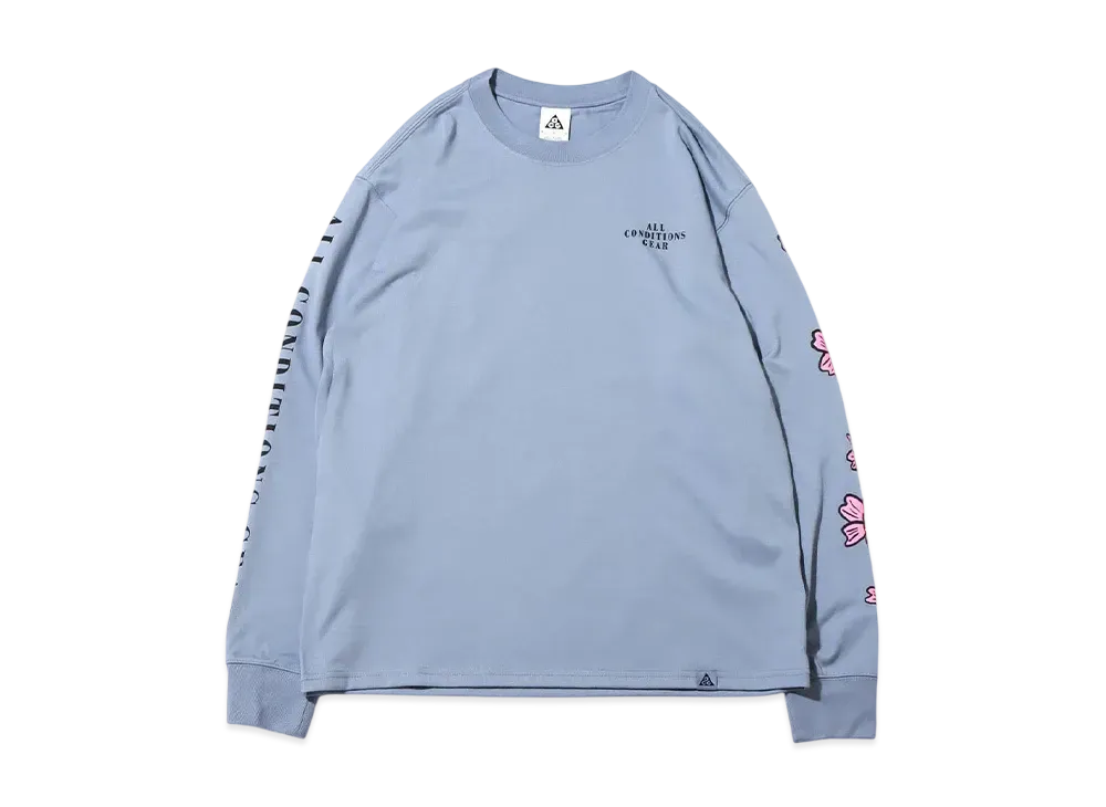 Nike AS M NRG ACG LS Floral Tee "Blue"