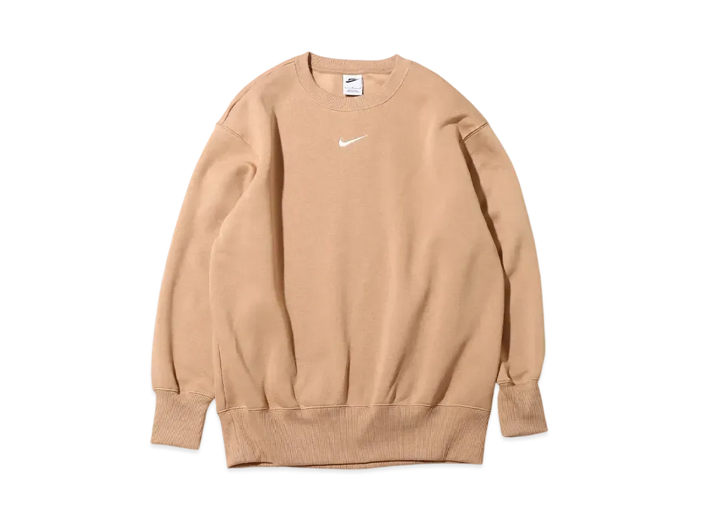 Nike AS W NSW Phoenix Fleece Oversize Crew "Hemp"