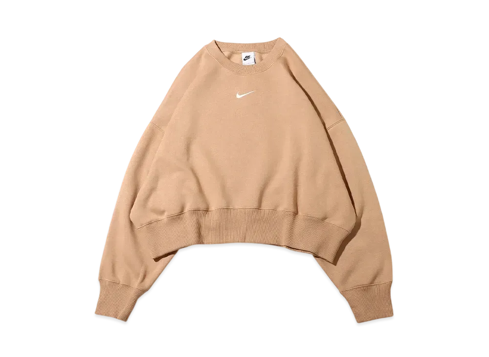 Nike AS W NSW Phoenix Fleece OOS Crew "Hemp"