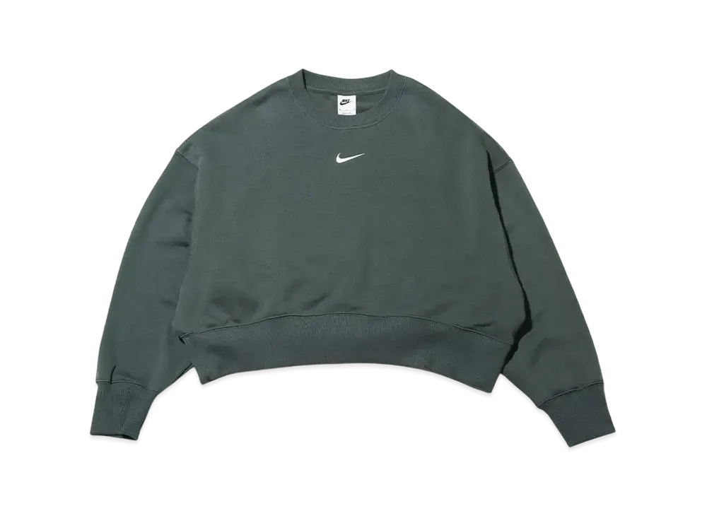 Nike AS W NSW Phoenix Fleece OOS Crew "Vintage Green"