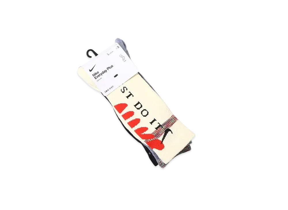 Nike U NK ED Plush Cush Crew 3P 144 REF "Multi"