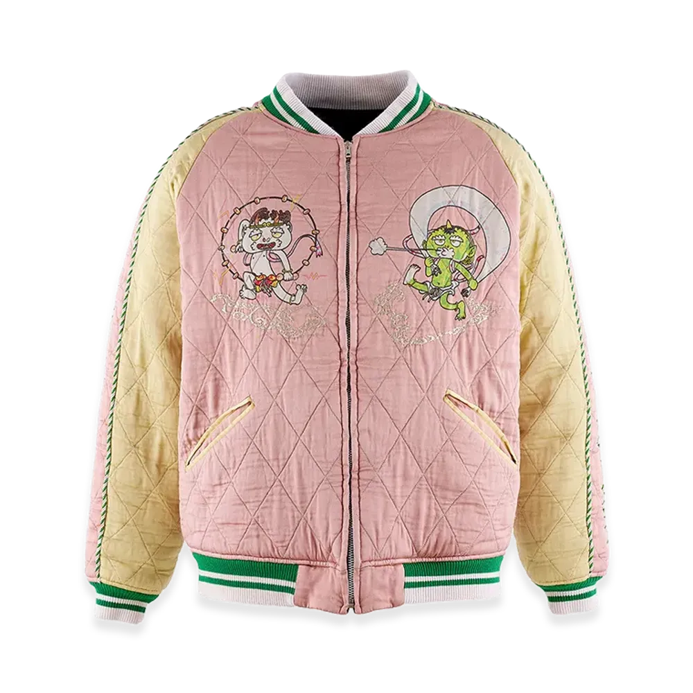 mononoke made Reversible Ska Jamber "Black/Pink"
