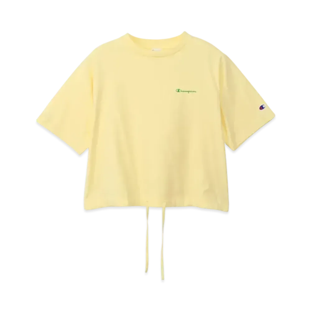 Champion Women's Short Sleeve T-Shirt 25SS "Pale Yellow"