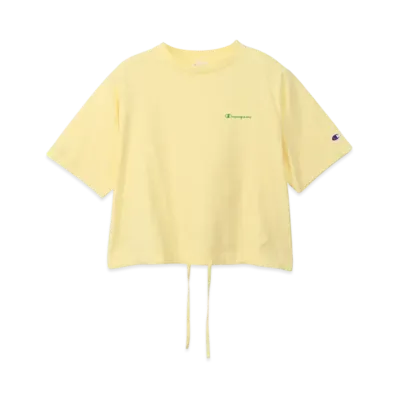 Champion Women's Short Sleeve T-Shirt 25SS "Pale Yellow"