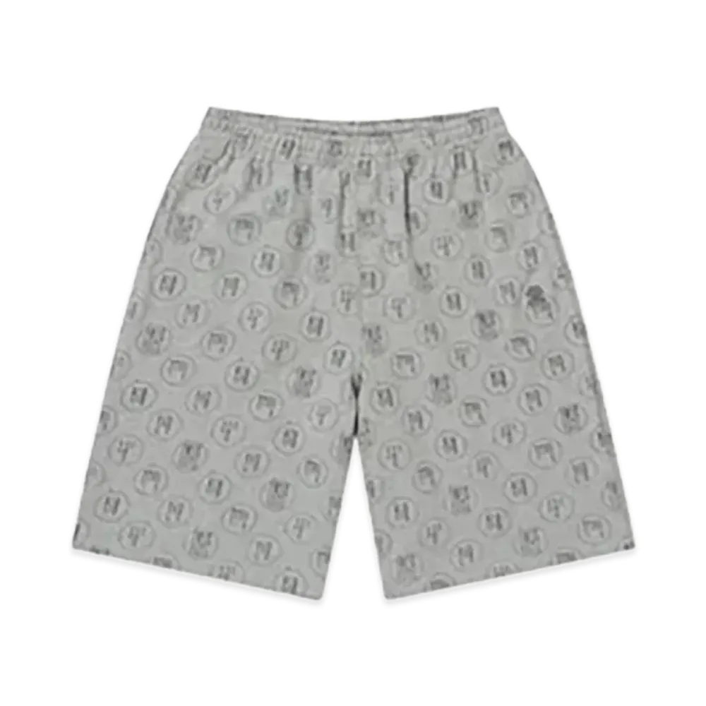 BlackEyePatch x Sins Of Kujo Manga Speech Sweat Shorts "Heather Gray"