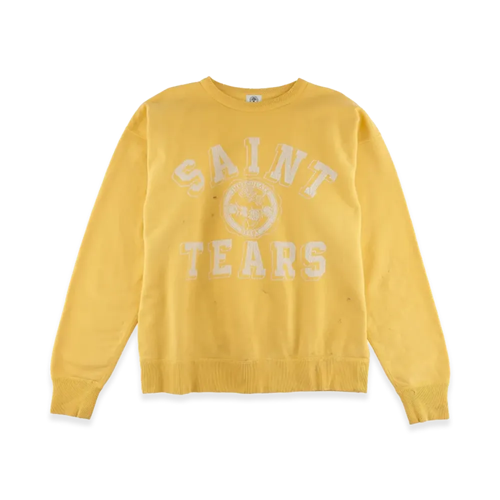 SAINT Mxxxxxx x DENIM TEARS Stars Sweatshirt "Yellow"