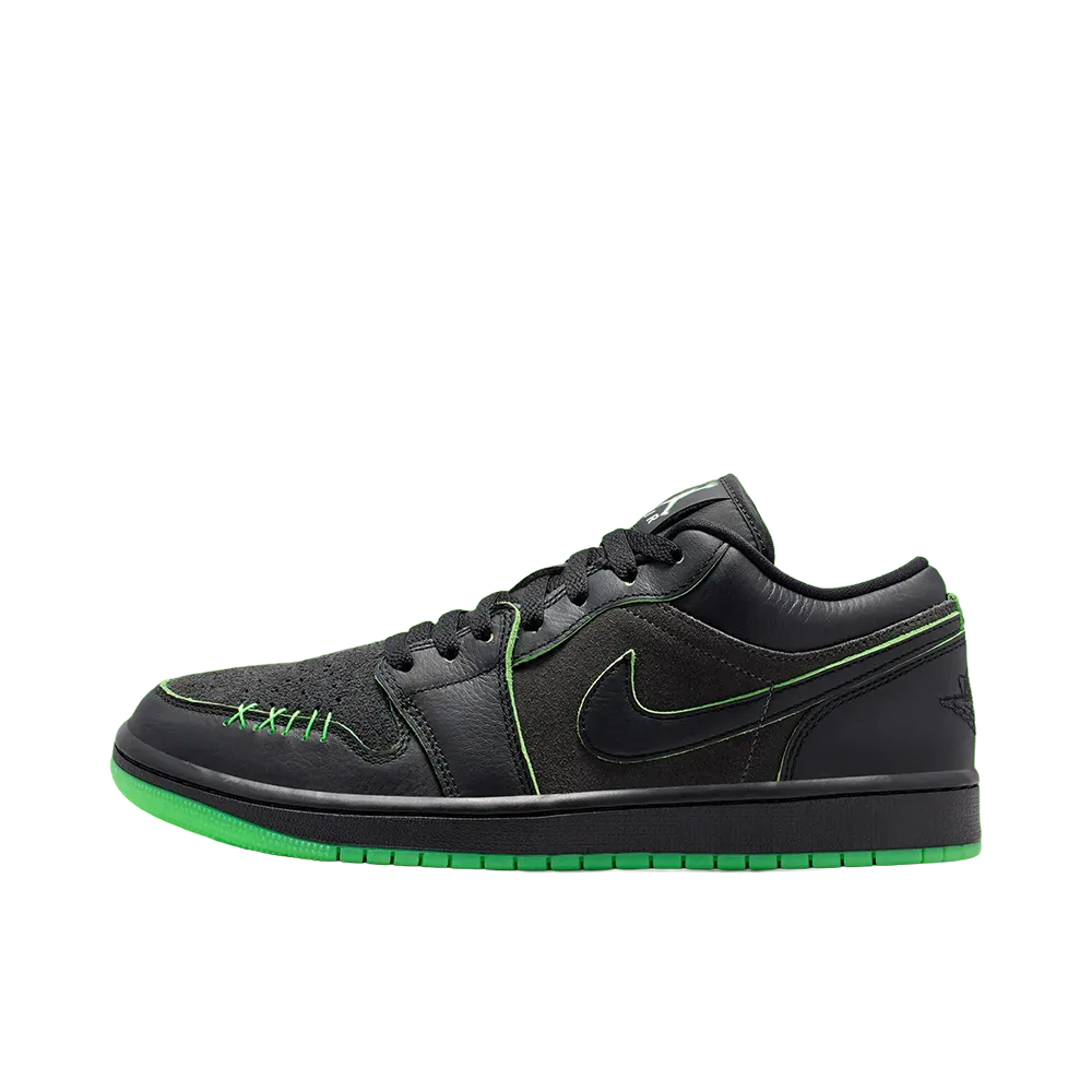 Nike Air Jordan 1 Low "Black/Green"