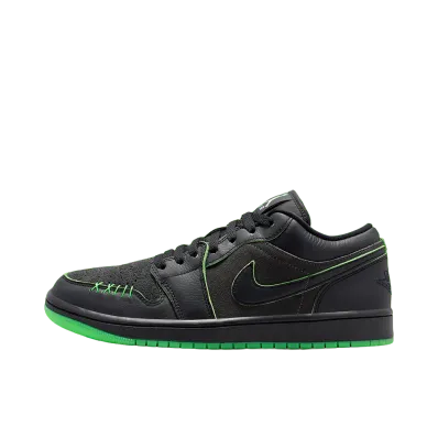 Nike Air Jordan 1 Low "Black/Green"