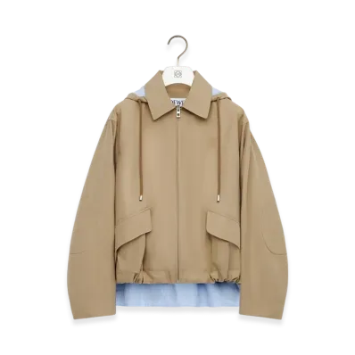 LOEWE Hooded Parka "Beige"