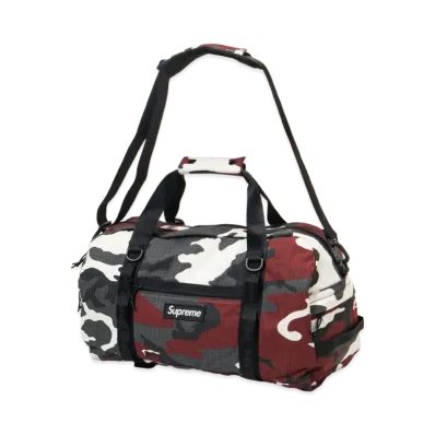 Supreme Duffle Bag (26SS) "Red Camo"