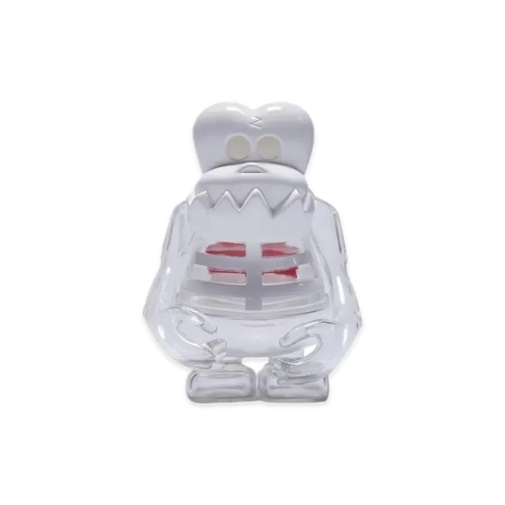 Supreme x BOUNTY HUNTER Skull Kun Figurine "Clear"