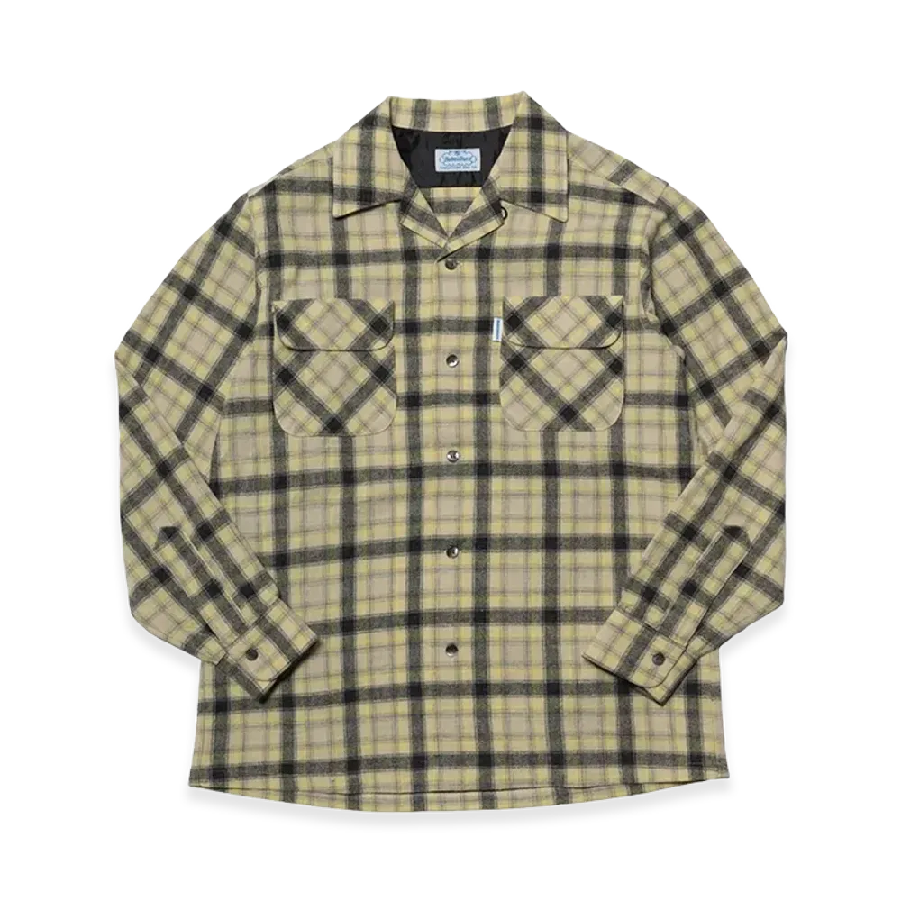 SubCulture Wool Check Shirt "Yellow Check"