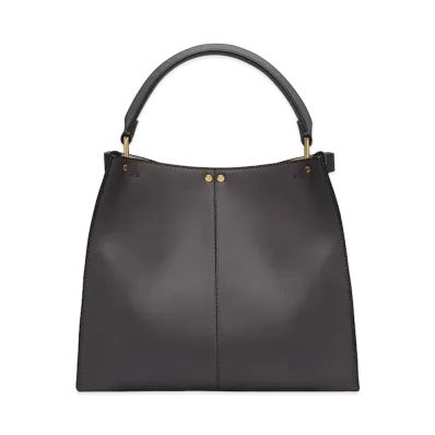 FENDI Medium Peekaboo X-Lite Leather Bag "Black"