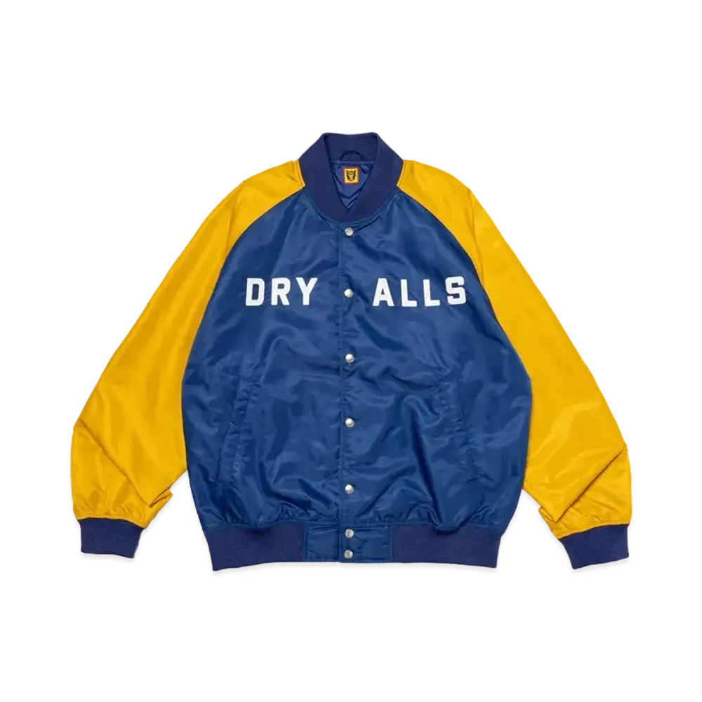 HUMAN MADE Nylon Stadium Jacket "Blue"