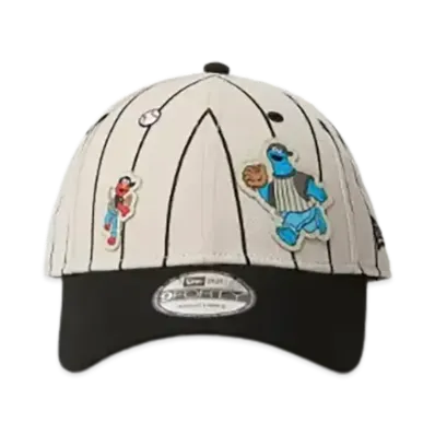 NEW ERA x SESAME STREET 9Forty Baseball "Stone/Black"