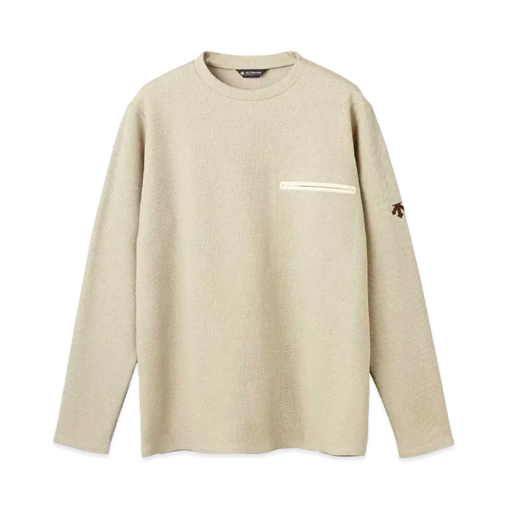 DESCENTE ALLTERRAIN 81 Thermal L/S Shirt "Light Beige"