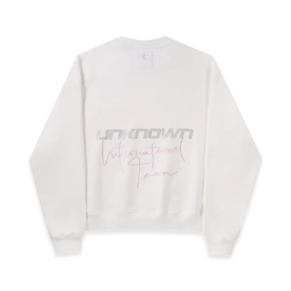 Unknown London Uniform Crewneck "White"