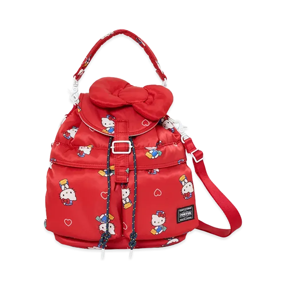 PORTER x HELLO KITTY Sackpack "Red"
