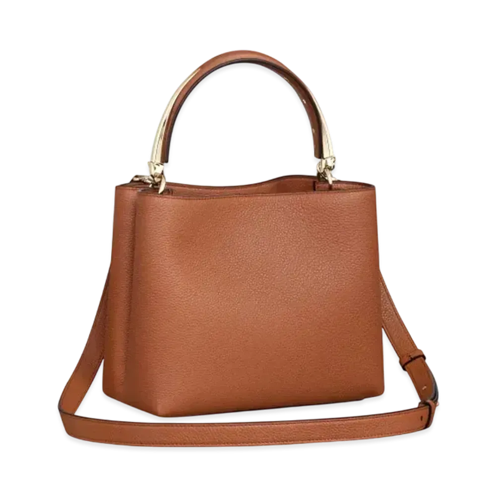 Cartier Top Handle Bag Small Model, Panthere de Cartier "Caramel"
