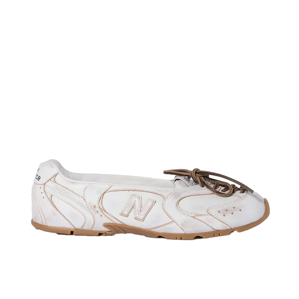 MIU MIU × New Balance Women's 530 SL Ballerina "White"