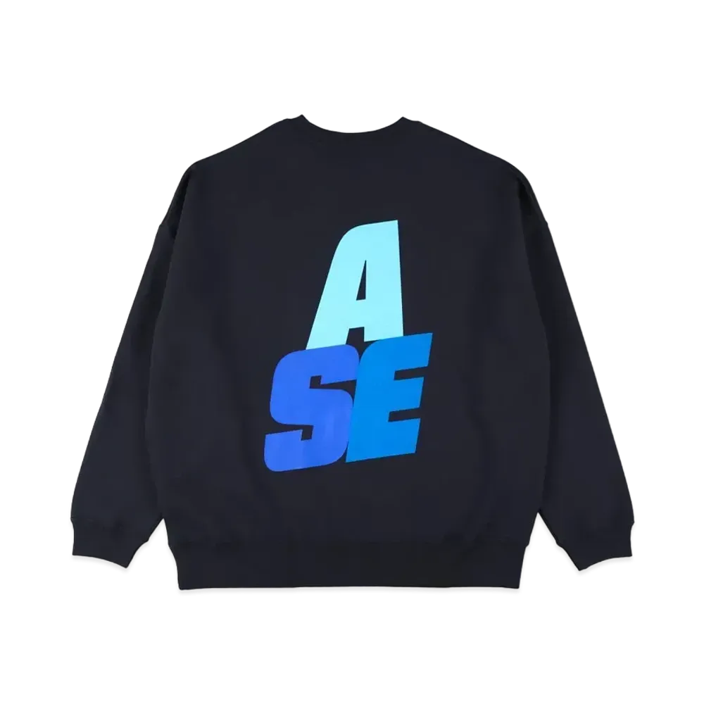 WIND AND SEA Sea Alive Crew Neck Logo Sweat "Navy"