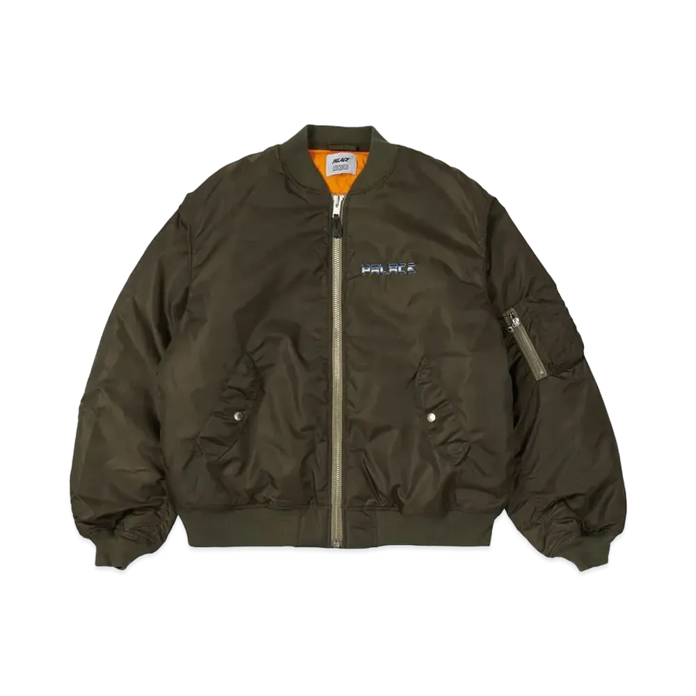 PALACE PEZ PEZMAN MA1 JACKET "Olive"