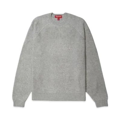 Supreme Terry Small Box Sweater "Heather Grey"