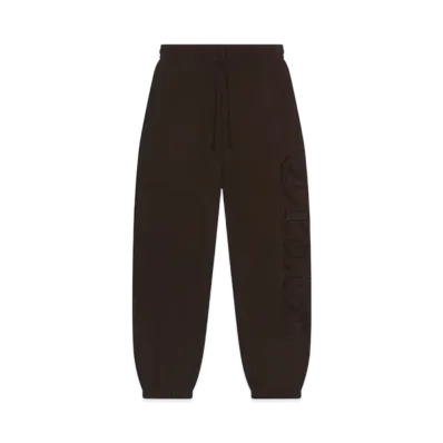 DENIM TEARS Tears Cut Out Sweatpants "Brown"