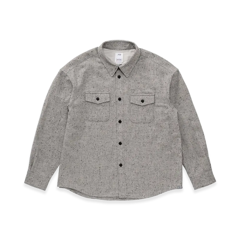 visvim Lumber Tweed L/S "Grey"