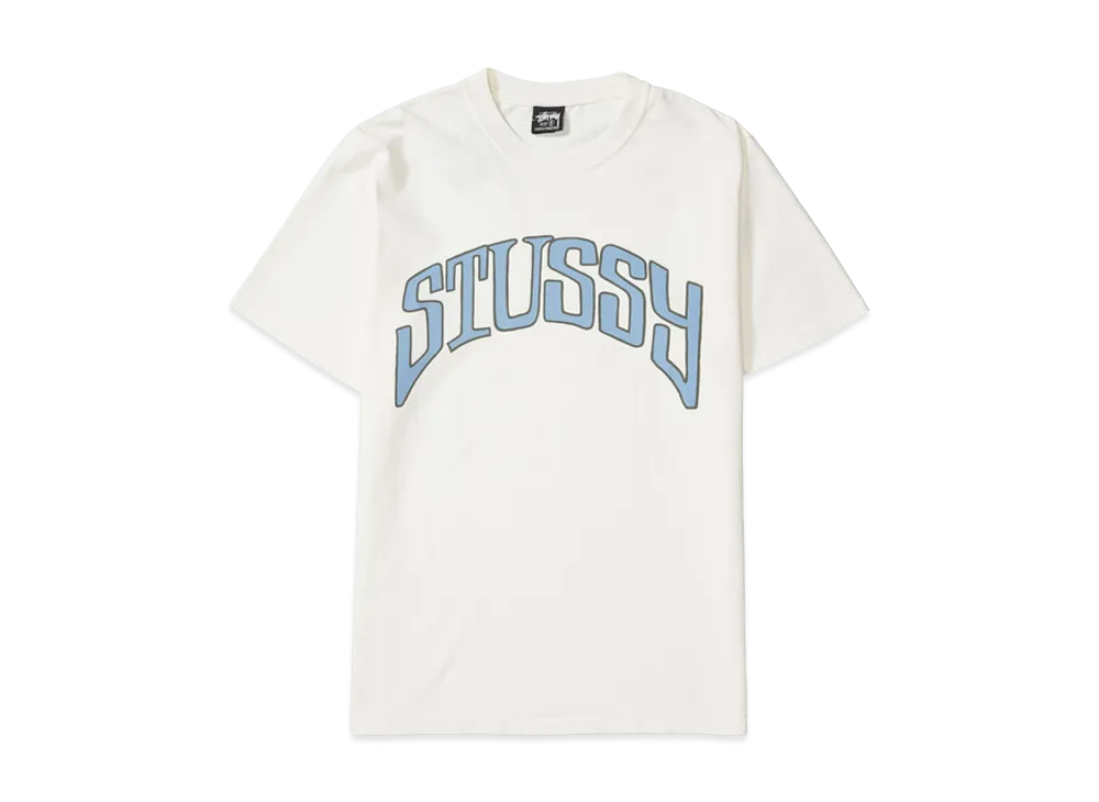 Stussy Arched Tee Pigment Dyed "Natural"