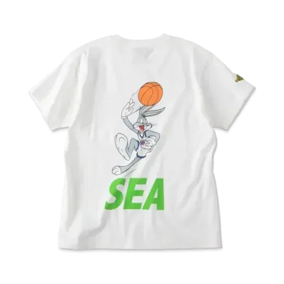 WIND AND SEA SPACE JAM (BUGS BUNNY-SEA) S/S TEE "White"