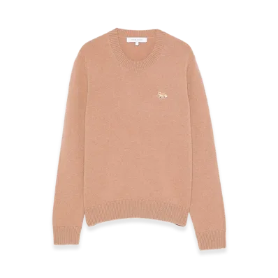 Maison Kitsune Women's Sweaters "Camel"