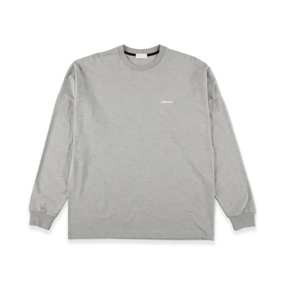 WIND AND SEA Oversized Tech L/S Tee "Gray"