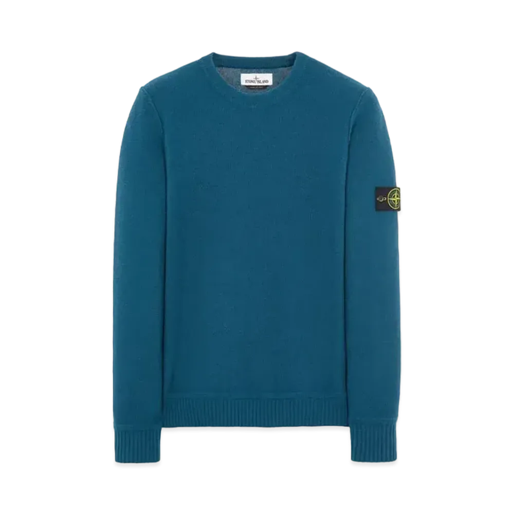 Stone Island 577B6 GEELONG WOOL "Teal"