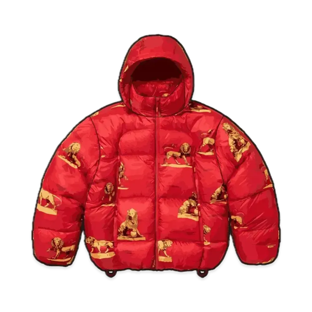 Supreme Featherweight Down Puffer Jacket "Lions"