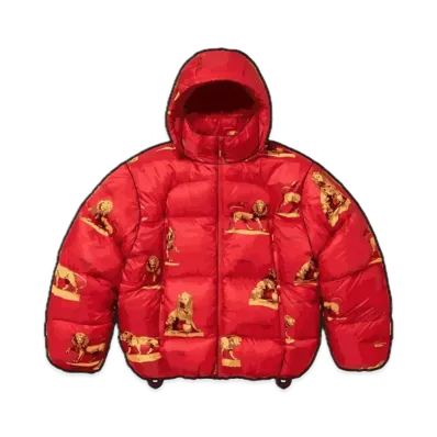 Supreme Featherweight Down Puffer Jacket "Lions"