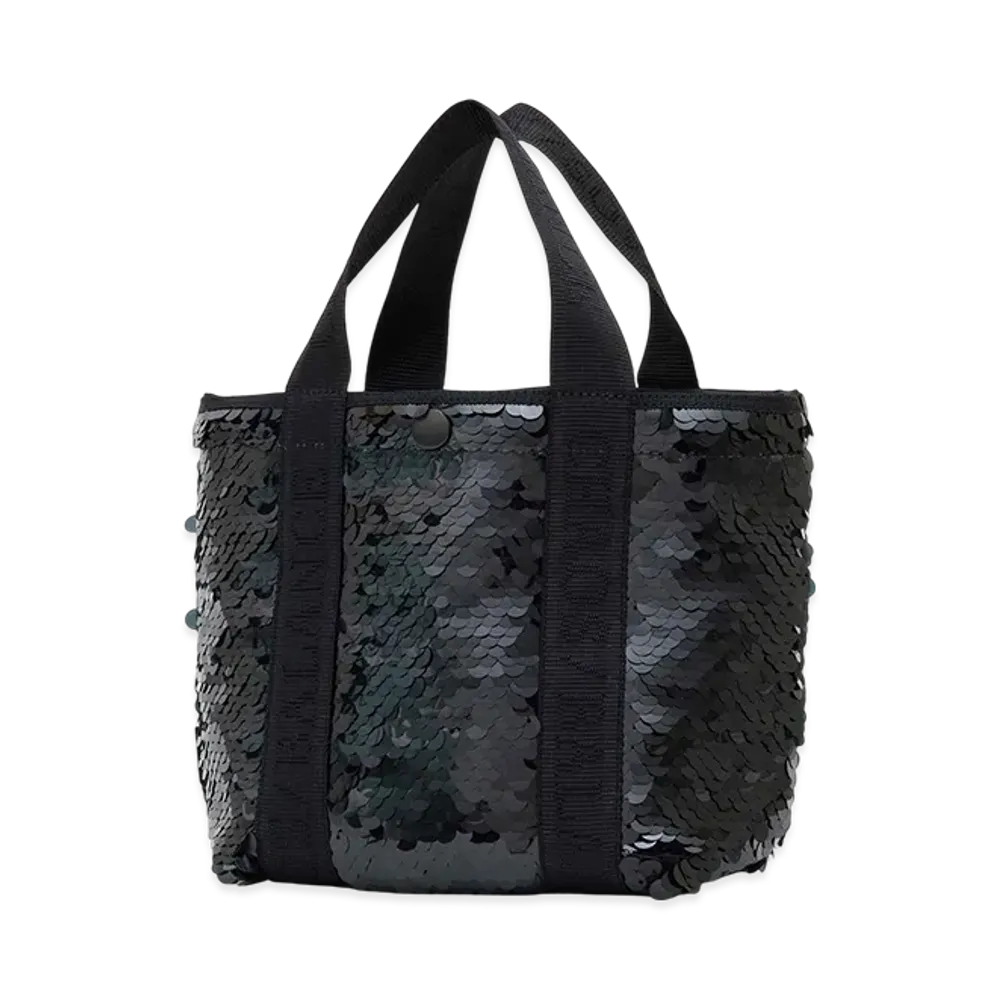 UNDERCOVER 2-Way Sequin Tote Bag "Black"