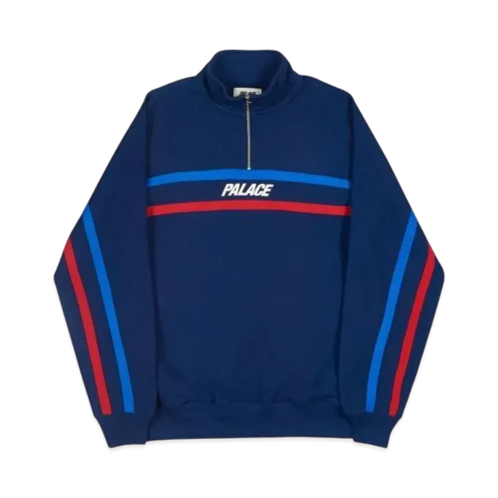 PALACE S-Line 1/4 Zip "Navy"