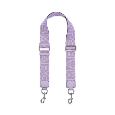 Marc Jacobs The Outline Logo Strap "Lilac Multi"