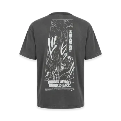 Nike x One Piece Solo Swoosh T-Shirt QS Gomu Gomu Battle Axe "Grey"