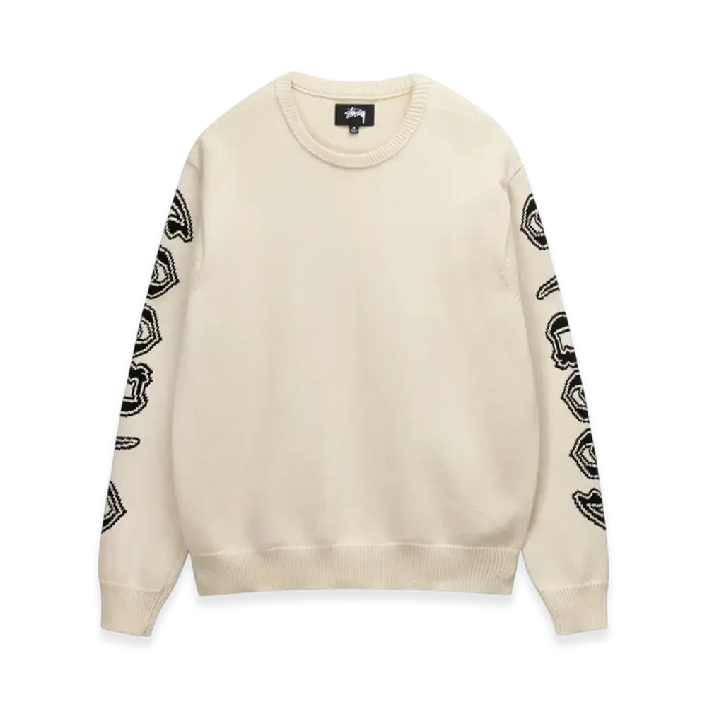 Stussy Sleeve Logo Sweater "Natural"