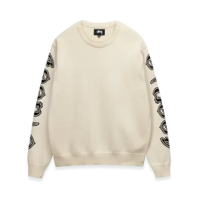 Stussy Sleeve Logo Sweater "Natural"