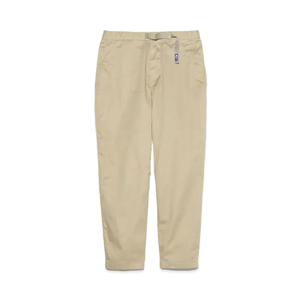 The North Face PURPLE LABEL COOLMAX Chino Wide Tapered Pants "Beige"
