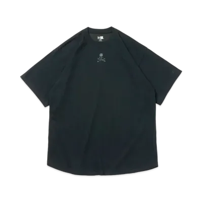 NEW ERA x MASTERMIND JAPAN S/S Oversized Performance T-Shirt "Black x Black"