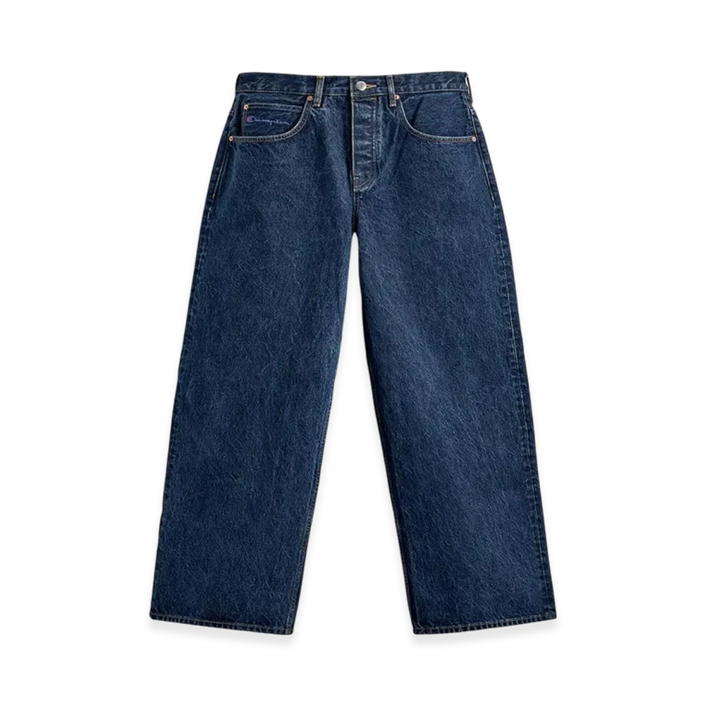 ZARA x CHAMPION Jeans Baggy Fit "Blue"