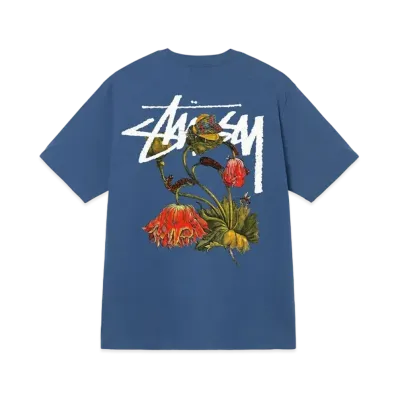 Stussy WITHERED FLOWER TEE "Midnight"