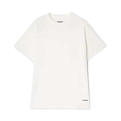 Jil Sander 3-Pack T-Shirt Set "White"