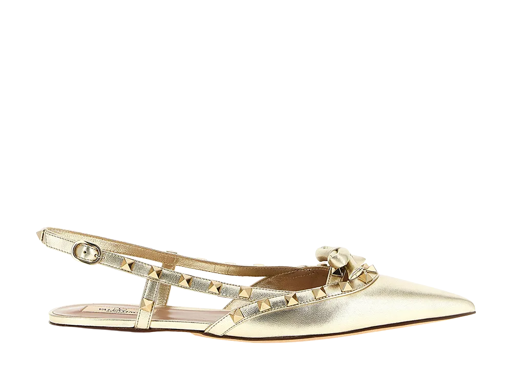 Valentino Garavani Women's rockstud Slingback "White"